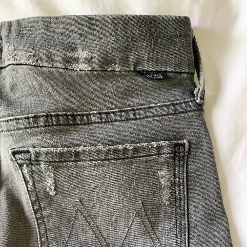 Black skinny Mother brand jeans